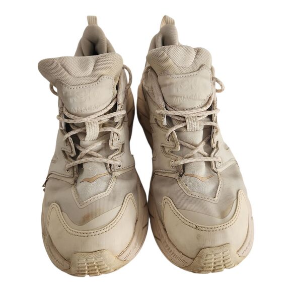 HOKA Anacapa Low GTX Women's 8.5B Eggnog Sand Waterproof Trail Hiking Shoes - Picture 2 of 9